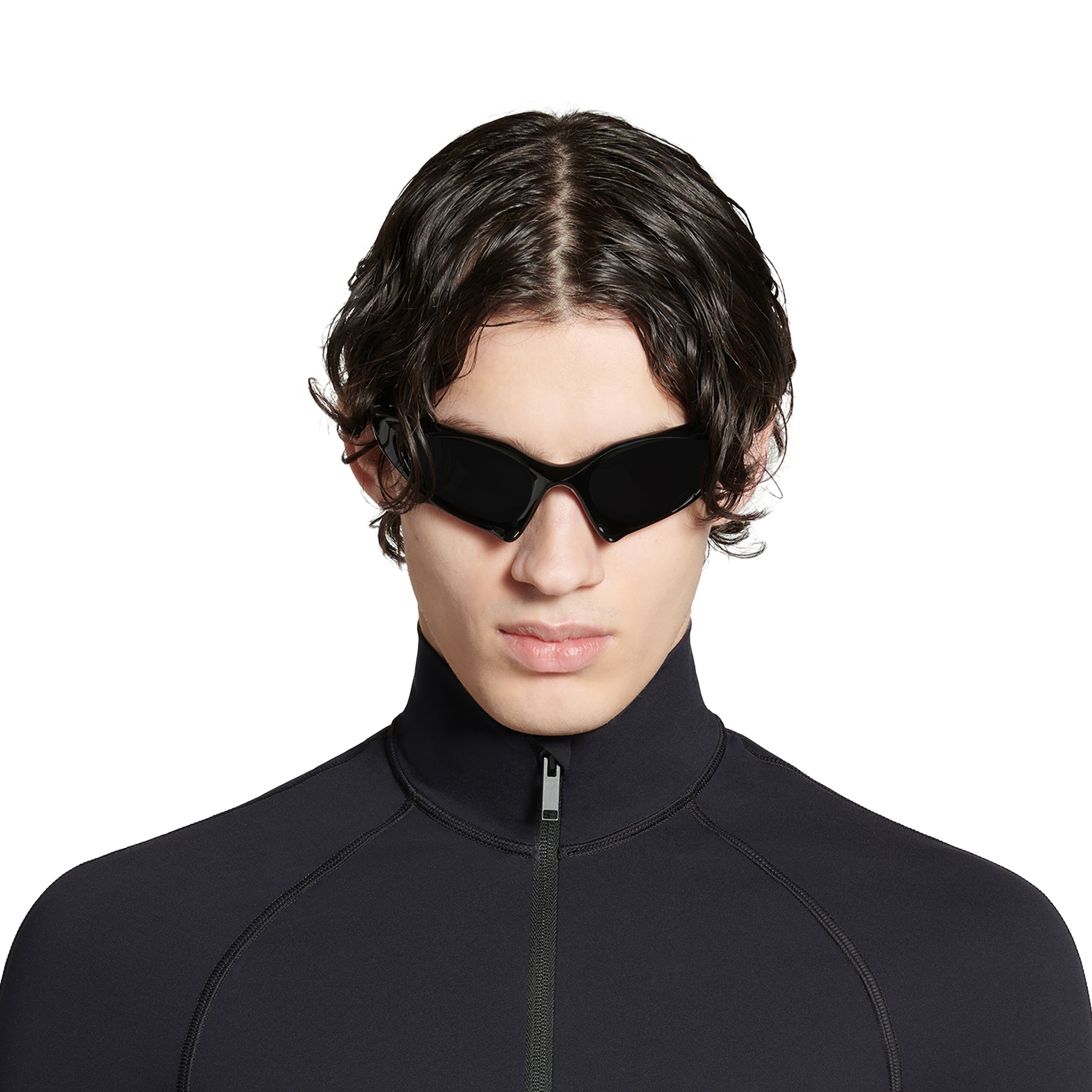 Runner Cat Sunglasses in Black - Image 4